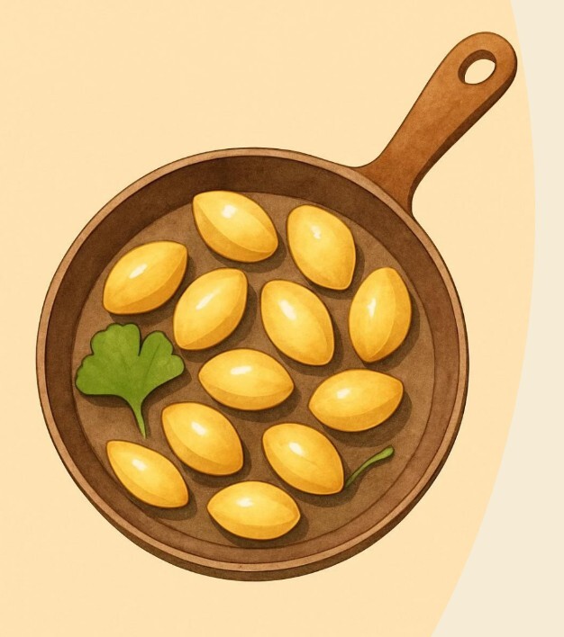 은행, 쓴맛을 줄이는 손질법